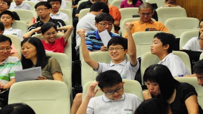 Smiles and happy faces at the announcement of PSLE results
