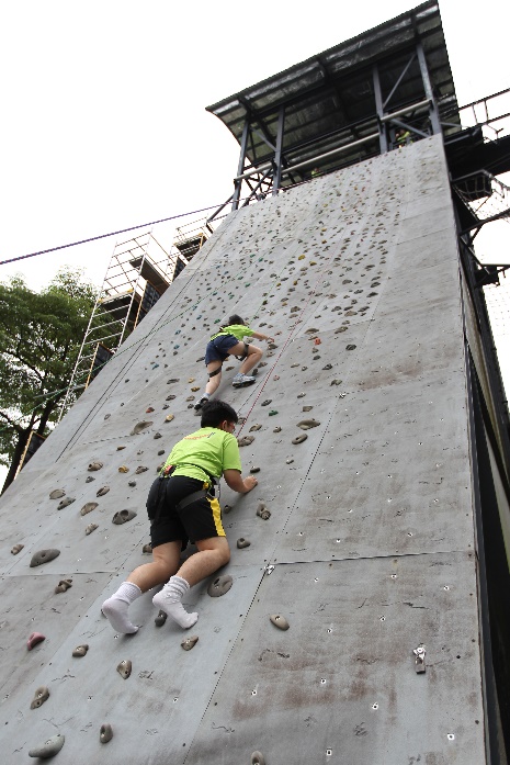 Scaling the heights at SAFRA Yishun Community Club