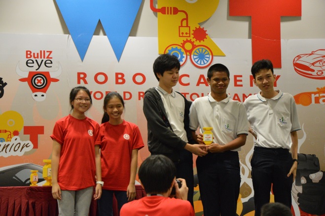 Pathlight Robotics Club Students with their trophy