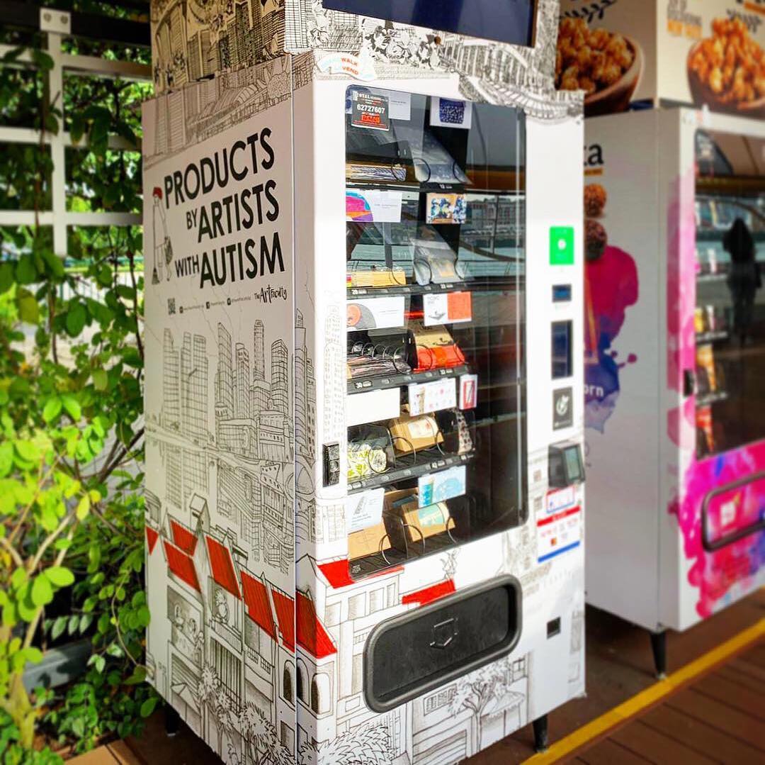 Launch of the first TAF vending machine